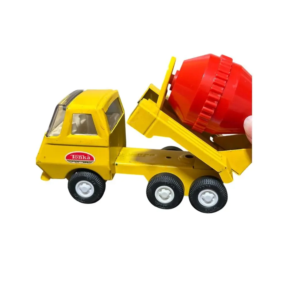 Tonka Mound Minn Yellow Cement Mixer Truck